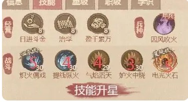 这城有良田方士僚属技能升星怎么点 这城有良田方士僚属技能升星怎么点