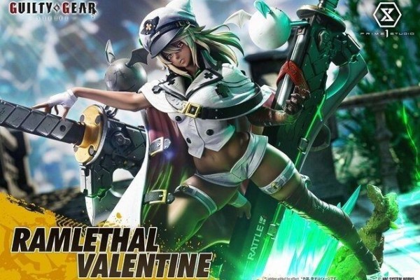 《罪恶装备》黑皮辣妹雕像：好看 价格也贵