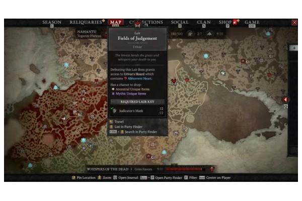 《暗黑破坏神4》乌里瓦尔位置说明