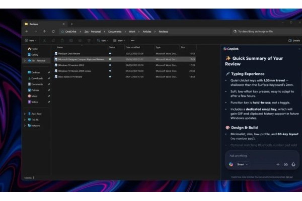 微软往Win11文件管理器塞更多AI功能 用户意见不重要