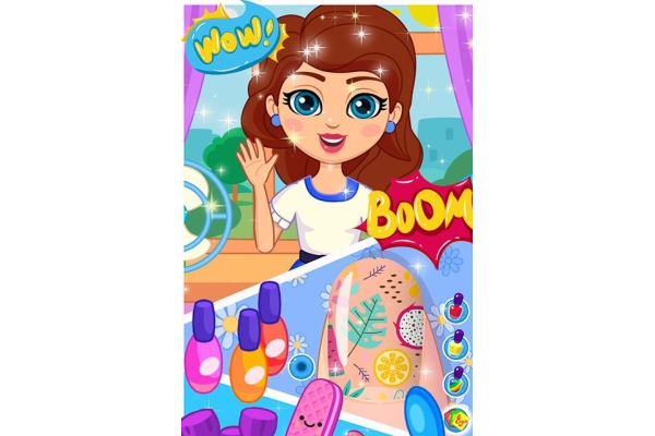 芭比染指甲游戏下载