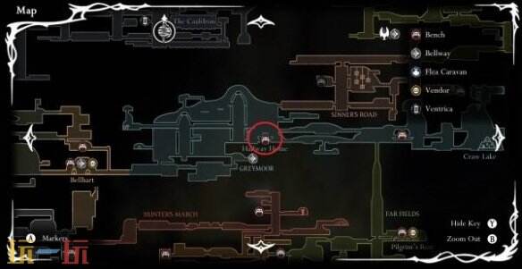 《空洞骑士丝之歌》纺络珍馐位置 《空洞骑士丝之歌》纺络珍馐位置