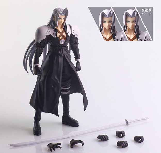 SE公布1997年版FF7萨菲罗斯全新手办 三米长刀迫力重现 SE公布1997年版FF7萨菲罗斯全新手办 三米长刀迫力重现