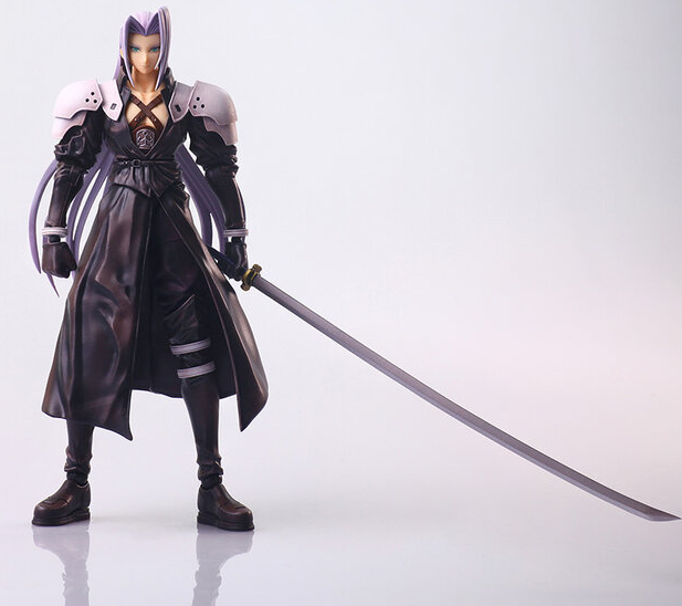 SE公布1997年版FF7萨菲罗斯全新手办 三米长刀迫力重现 SE公布1997年版FF7萨菲罗斯全新手办 三米长刀迫力重现