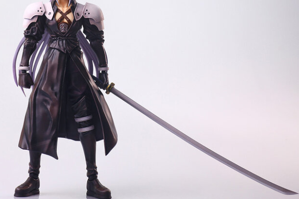 SE公布1997年版FF7萨菲罗斯全新手办 三米长刀迫力重现