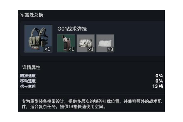 《三角洲行动》最好装的胸挂推荐