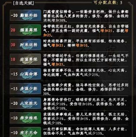 下一站江湖2开局天赋怎么选 下一站江湖2开局天赋怎么选