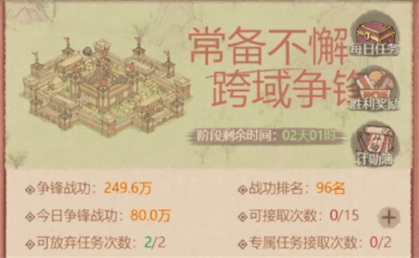 这城有良田跨域争锋低耗玩法 这城有良田跨域争锋低耗玩法