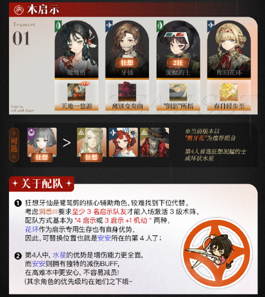 重返未来1999鹭鸶剪怎么配队 重返未来1999鹭鸶剪怎么配队