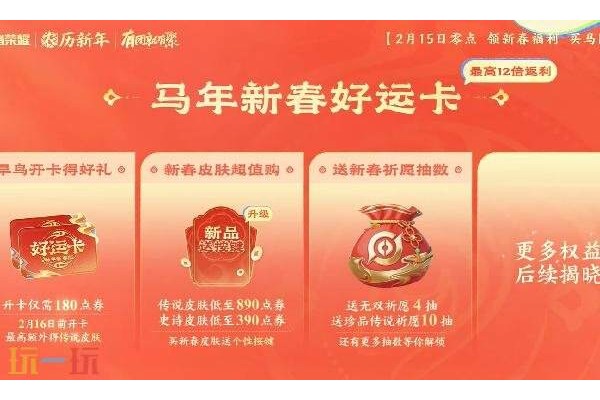 王者荣耀马年好运卡怎么用