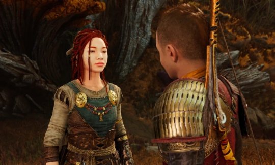 《战神5》黑人女角色变白mod重新上线 《战神5》黑人女角色变白mod重新上线