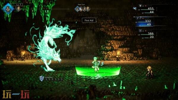 歧路旅人0苍绿色的巨狼BOSS打法攻略 歧路旅人0苍绿色的巨狼BOSS打法攻略