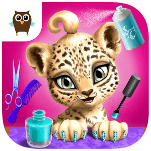 丛林动物发型沙龙全解锁版(baby jungle salon)