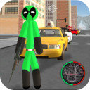 绿棍火柴人绳索英雄最新版手游