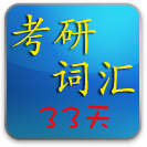 33天突破考研词汇考研英语单词app