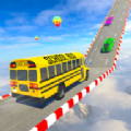 校车特技不可能的公车驾驶手游最新版(School Bus Stunt Driving)
