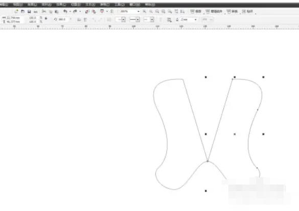coreldraw怎么绘制对称图形 coreldraw怎么绘制对称图形