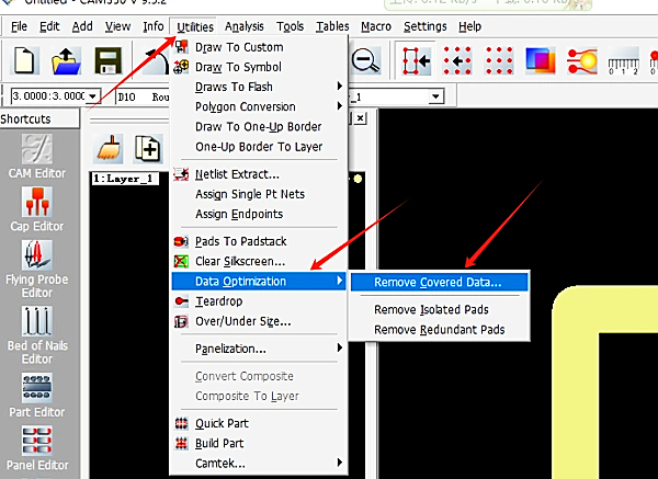 cam350怎么打散线段 cam350怎么打散线段