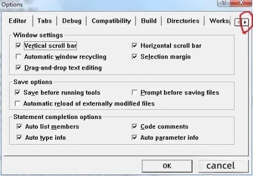 vc++6.0怎么调整字体 vc++6.0怎么调整字体