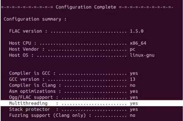 FLAC 1.5版本最新发布:引入多线程编码技术,速度全面飙升 FLAC 1.5版本最新发布:引入多线程编码技术,速度全面飙升