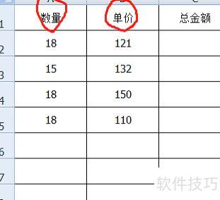 怎么用excel算金额的总价 怎么用excel算金额的总价