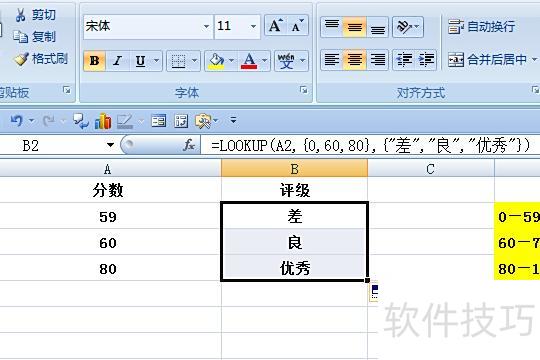 如何用excel制作自动评分表 如何用excel制作自动评分表