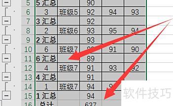 excel表格怎么汇总数据 excel表格怎么汇总数据