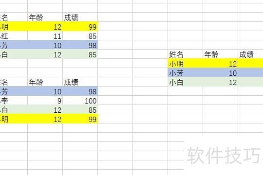 excel表格如何进行数据筛选 excel表格如何进行数据筛选