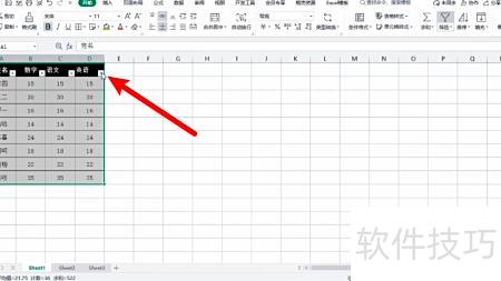 excel表格如何进行数据筛选 excel表格如何进行数据筛选