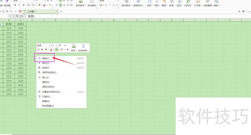 Wps表格中如何禁止复制隐藏的内容 Wps表格中如何禁止复制隐藏的内容