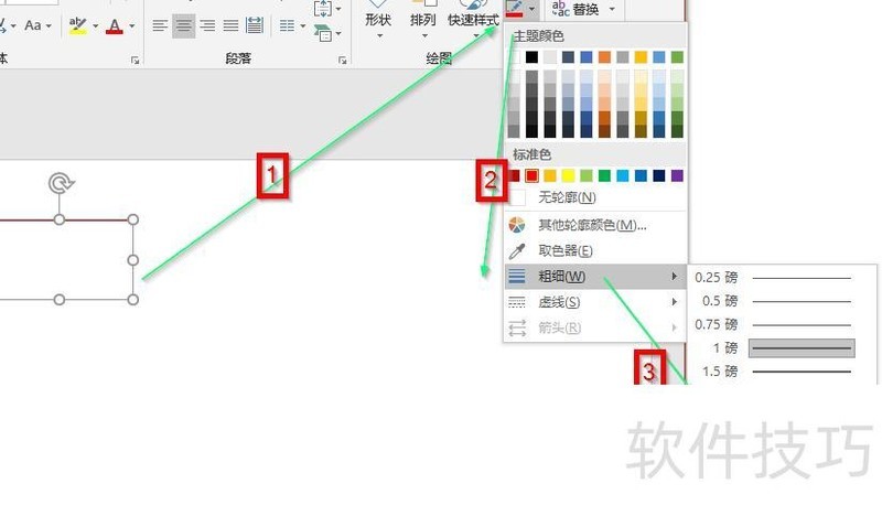 ppt中怎么加红色小方框 ppt中怎么加红色小方框