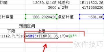 怎样用excel预测残差 怎样用excel预测残差