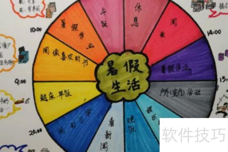 怎样制作暑假计划表 怎样制作暑假计划表