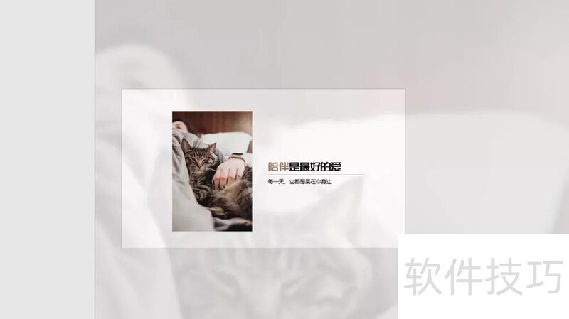 PPT怎么做图片虚化背景 PPT怎么做图片虚化背景