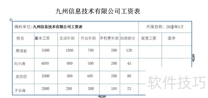 如何在word表格中输入计算公式 如何在word表格中输入计算公式