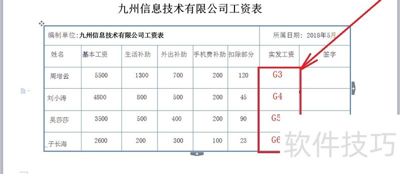 如何在word表格中输入计算公式 如何在word表格中输入计算公式