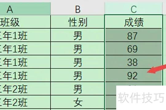 成绩排名excel怎样排序 成绩排名excel怎样排序