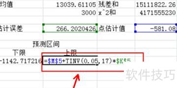 excel如何求残差 excel如何求残差