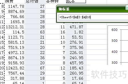 怎么修改excel中图表横坐标的刻度值 怎么修改excel中图表横坐标的刻度值