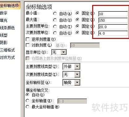 怎么修改excel中图表横坐标的刻度值 怎么修改excel中图表横坐标的刻度值