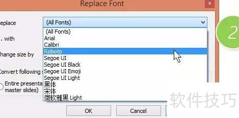 ppt怎样把所有字体换掉 ppt怎样把所有字体换掉