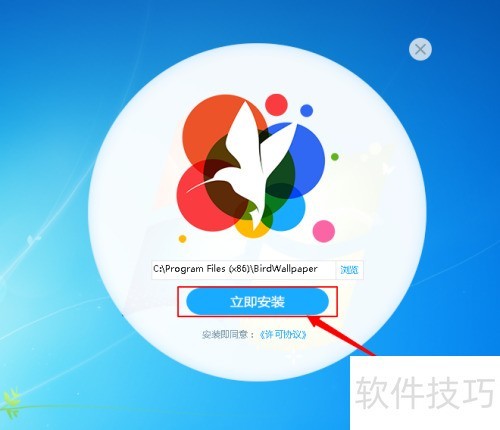 小鸟壁纸怎样安装? 小鸟壁纸怎样安装?