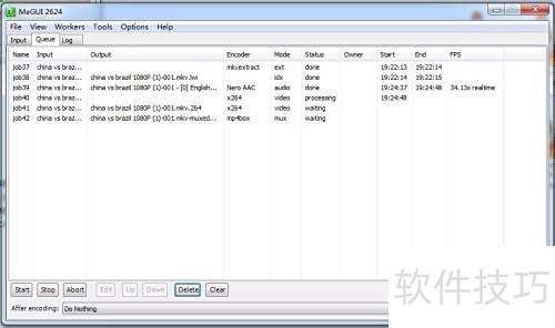 利用MeGUI转换mkv格式为mp4 利用MeGUI转换mkv格式为mp4