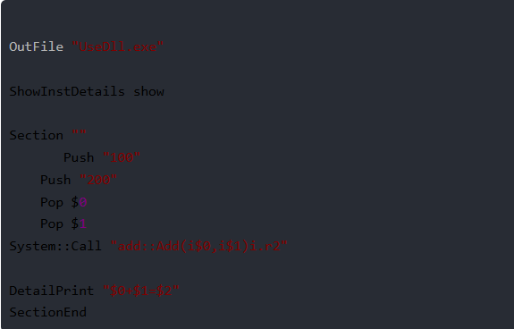 nsis怎么调用dll nsis怎么调用dll