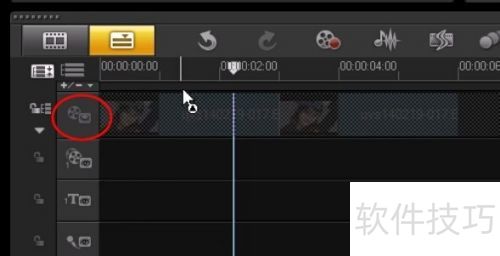 会声会影X6时间轴常用功能详解 会声会影X6时间轴常用功能详解
