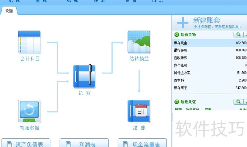 金蝶易记账:功能操作全解析 金蝶易记账:功能操作全解析