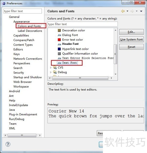 Eclipse操作全知道:搜索、插件安装、字体设置 Eclipse操作全知道:搜索、插件安装、字体设置