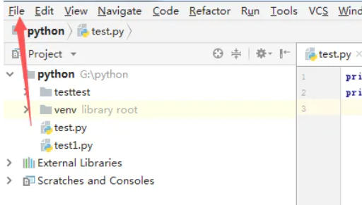 pycharm怎么另存为文件 pycharm怎么另存为文件
