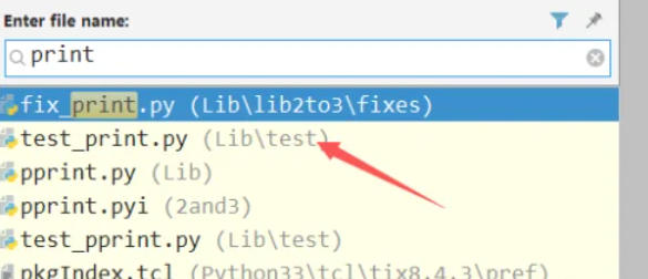 pycharm怎么跳转到文件 pycharm怎么跳转到文件