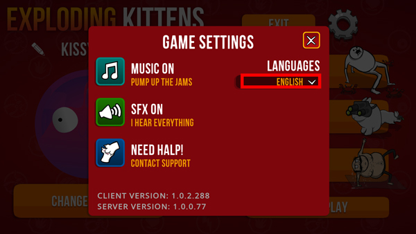 爆炸猫桌游 爆炸猫桌游